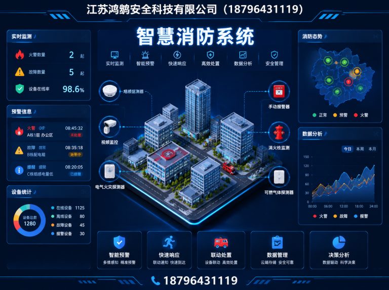 宁波消防通信指挥展示图